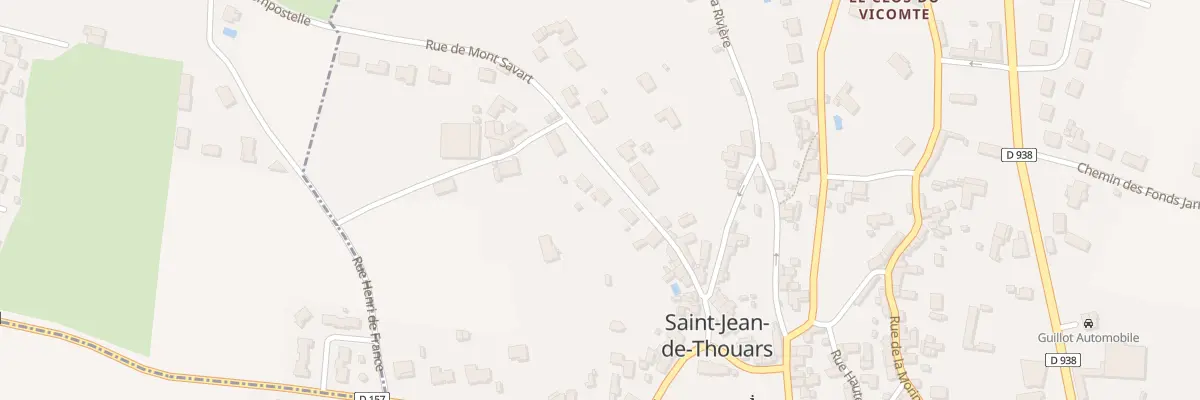 Plan du 17 Rue du Mont Savart à Saint-Jean-de-Thouars