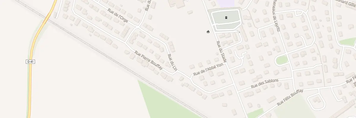 Plan du 6 Rue du Lin à Bellengreville