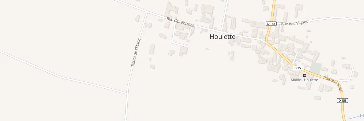Plan du 3 Imp des Prés à Houlette
