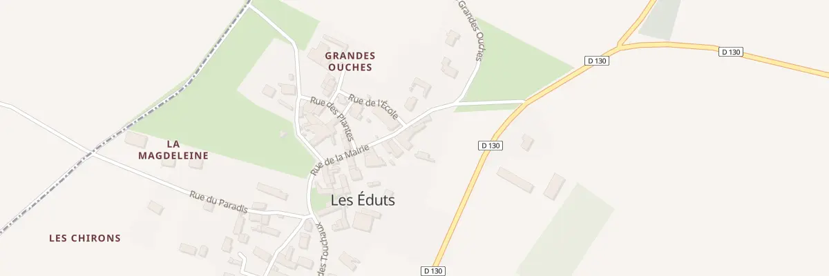 Plan du 12 Rue de la Mairie aux Éduts