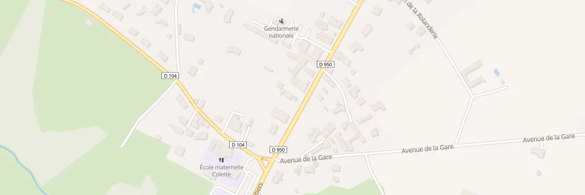 Plan du 24 Av de Poitiers à Brioux-sur-Boutonne