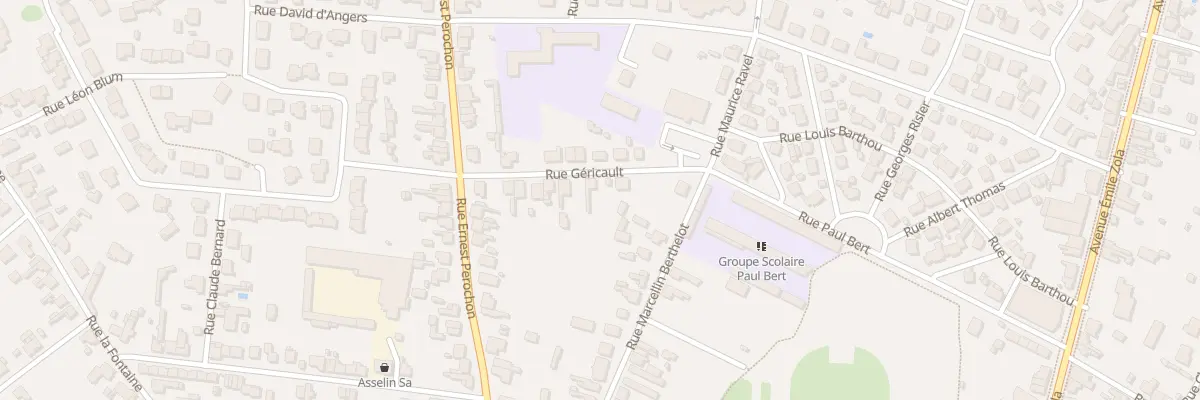 Plan du 18 Rue Géricault à Thouars