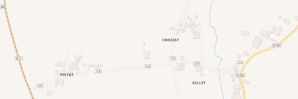 Plan du 10 Croizat à Guillac