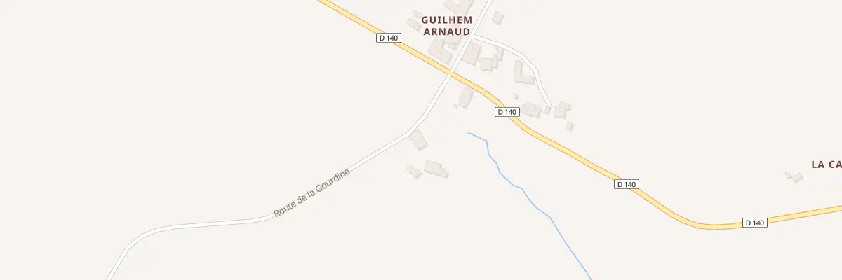Plan du 5 Rte de Guilhem Arnaud à Faleyras