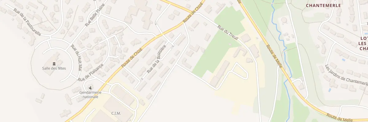 Plan du 7 Che de la Vée à Celles-sur-Belle