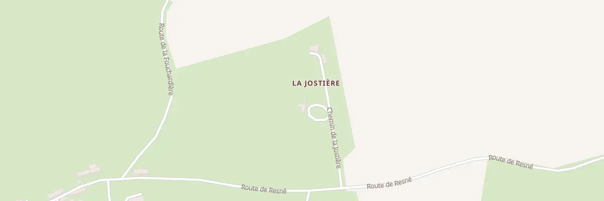 Plan du 115 Che de la Jostière à Lignières-Orgères
