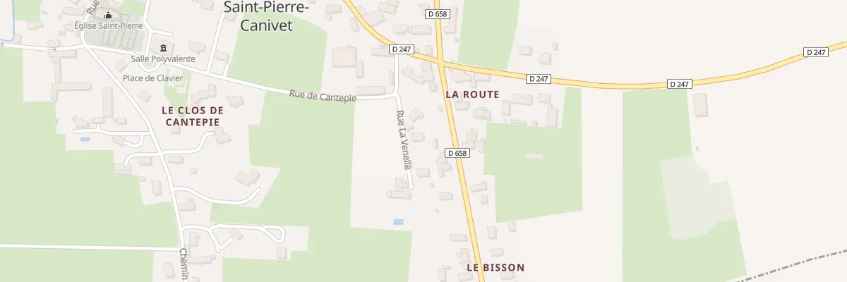 Plan du 5027 La Route à Saint-Pierre-Canivet