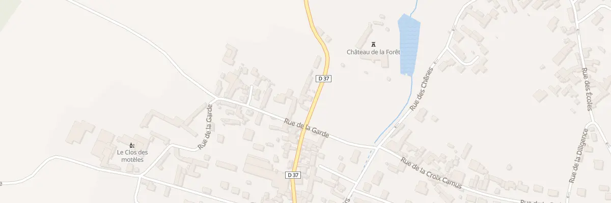 Plan du 87 Rue du Docteur Basset à Sainte-Verge