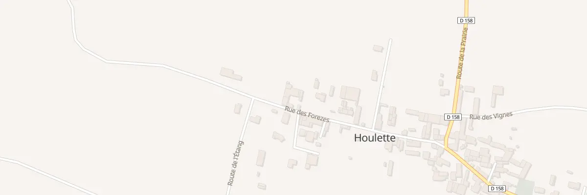 Plan du 30 Rue des Forezes à Houlette