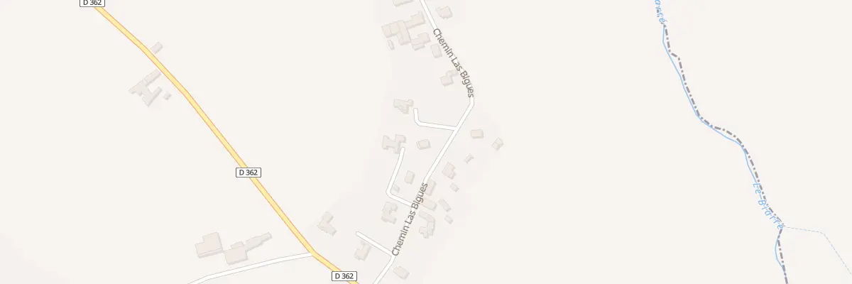 Plan du 9 Che Las Bignes à Ouillon