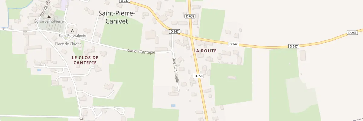 Plan du 24 Rte de Caen à Saint-Pierre-Canivet