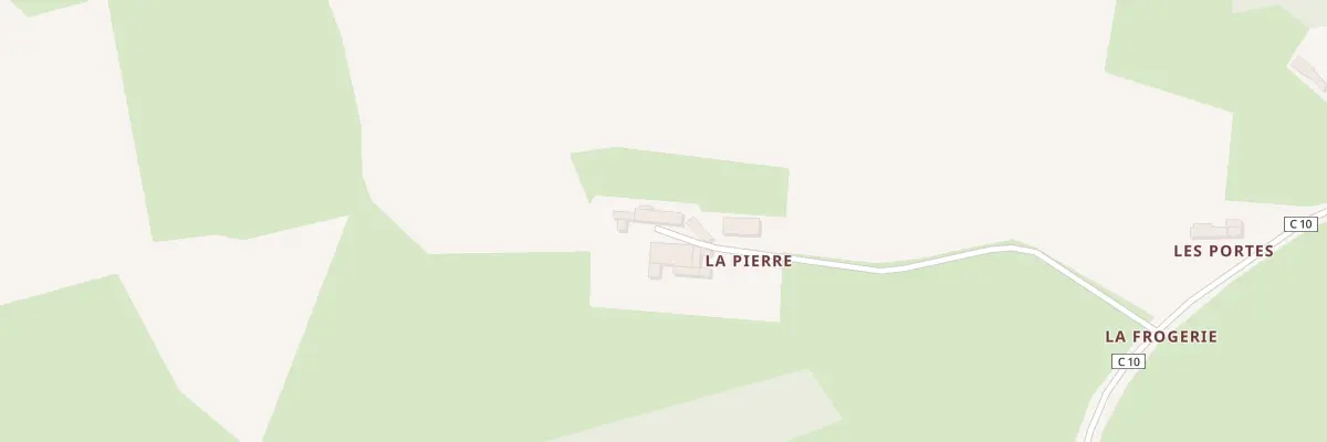 Plan du 1 La Pierre à Neuvillette-en-Charnie