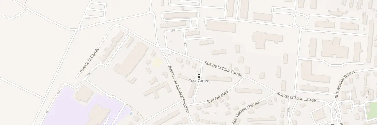Plan du 25 Rue de la Tour Carrée à Saint-Maixent-l’École