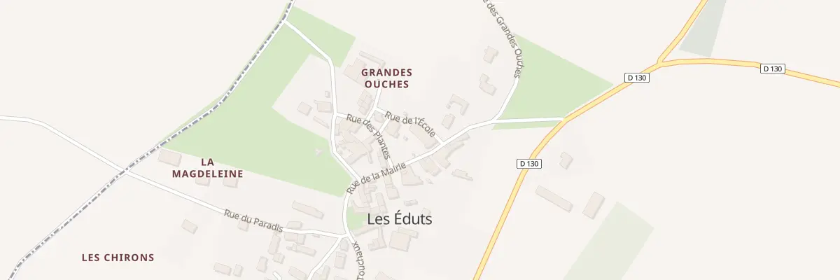 Plan du 7 Rue de la Mairie aux Éduts