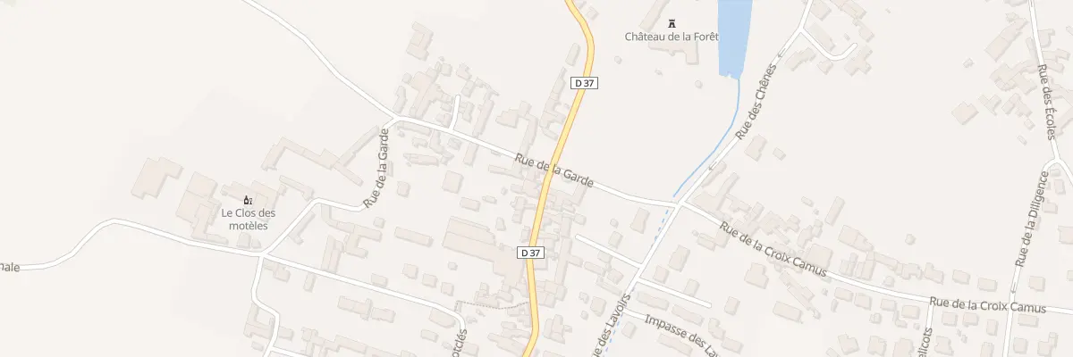 Plan du 83 Rue du Docteur Basset à Sainte-Verge
