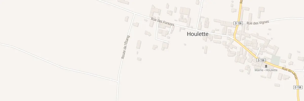 Plan du 1 Imp des Prés à Houlette