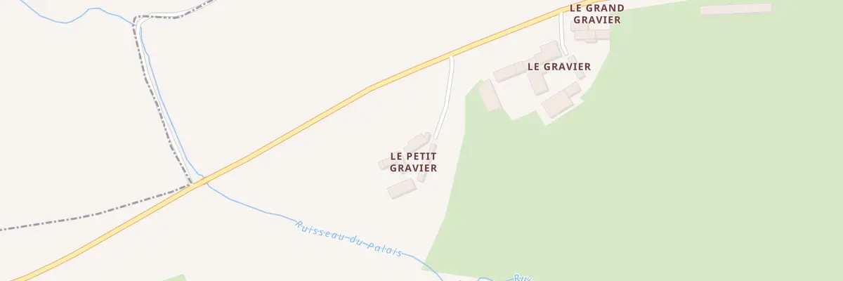 Plan du 5136 Le Petit Gravier à Neuvillette-en-Charnie