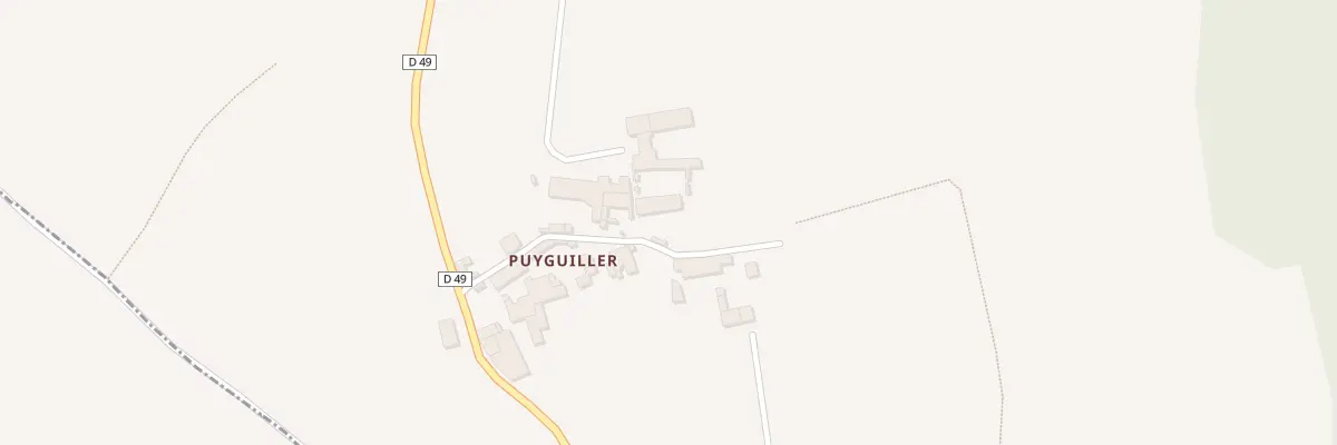 Plan du 2 Rue de Puyguiller à Segonzac