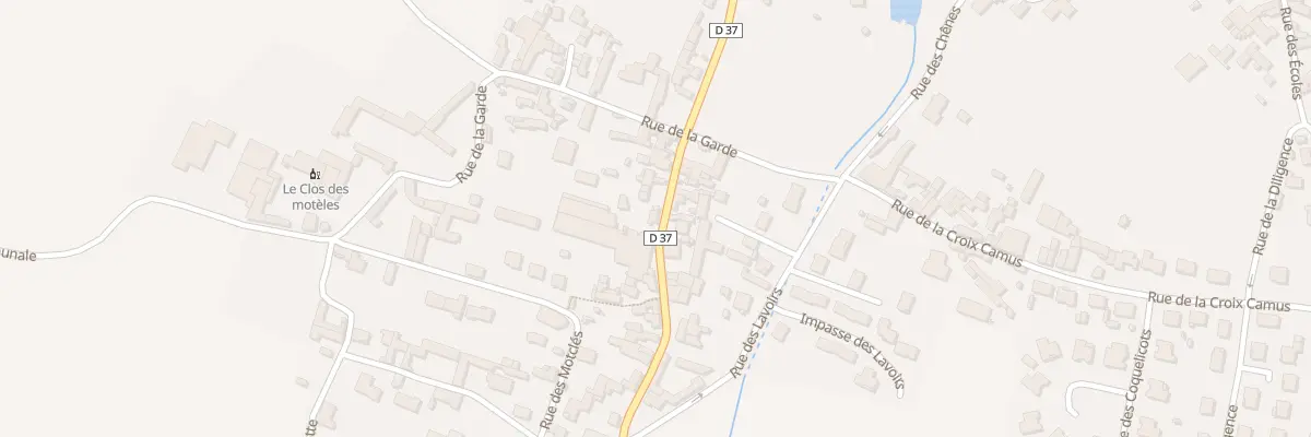 Plan du 75 Rue du Docteur Basset à Sainte-Verge