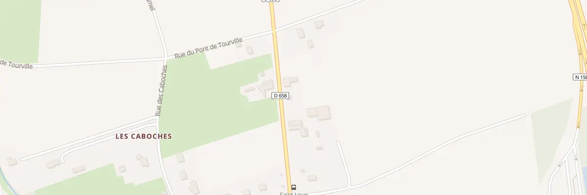 Plan du 9 Rte de Caen à Soulangy