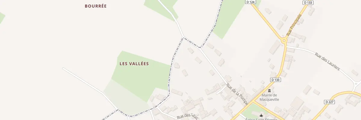 Plan du 14 Rue de Bréville à Macqueville
