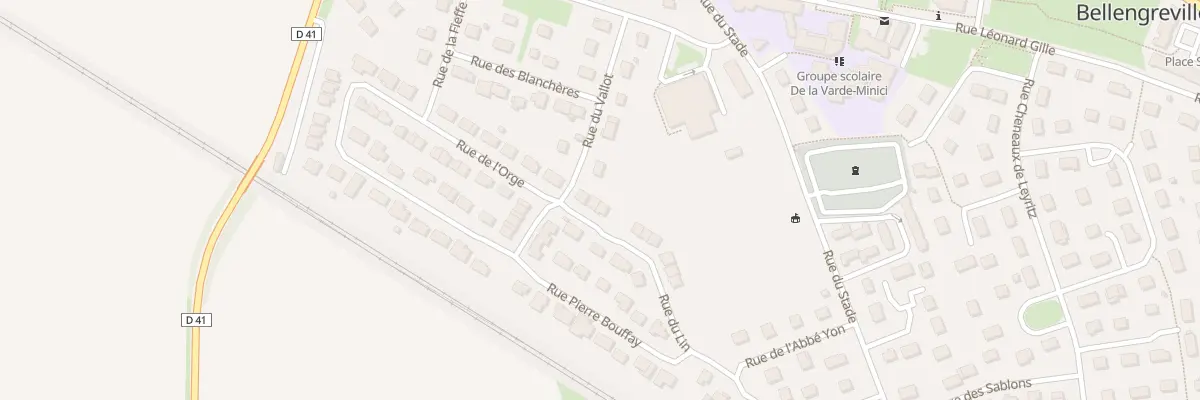 Plan du 24 Rue du Lin à Bellengreville