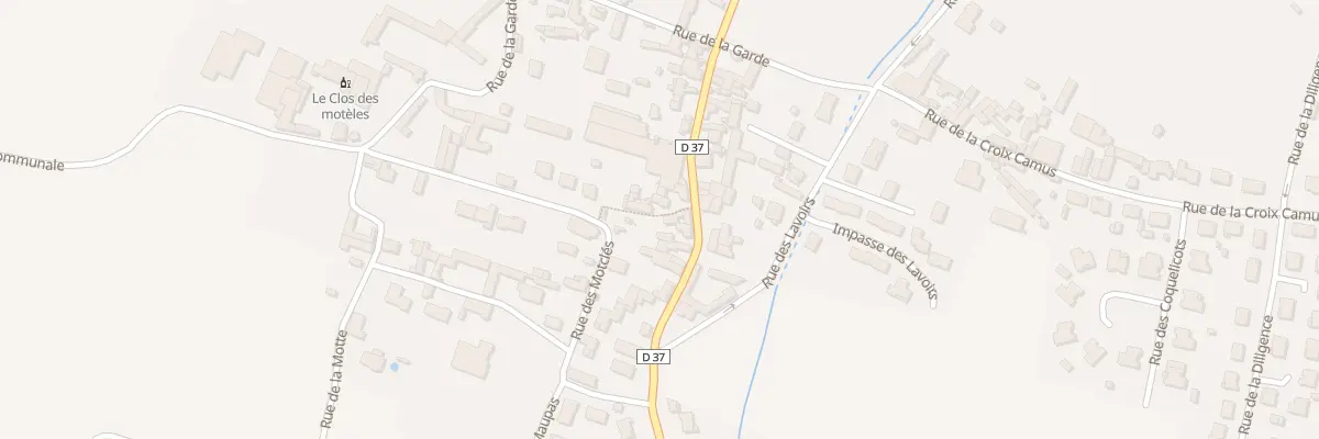 Plan du 65 Rue du Docteur Basset à Sainte-Verge