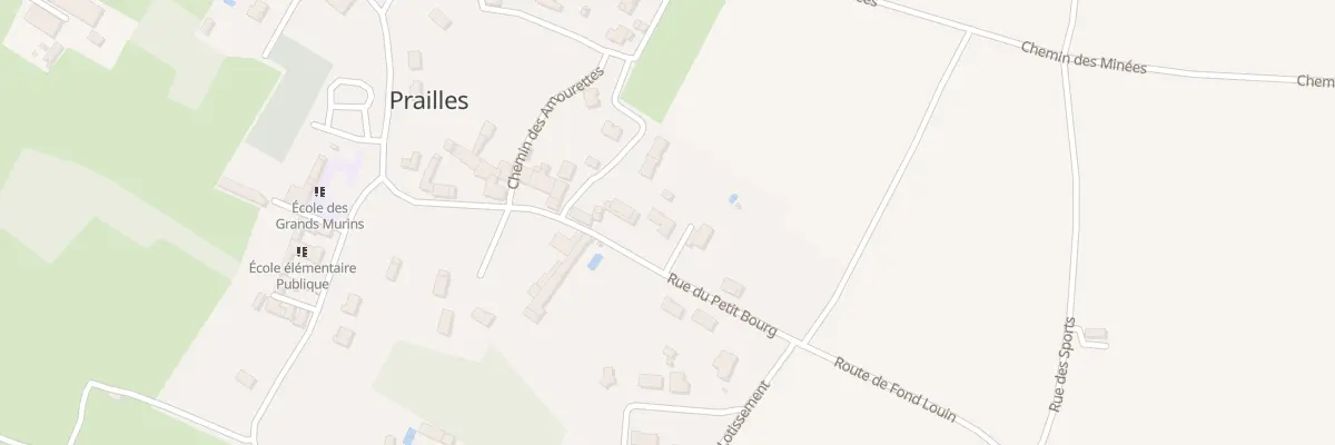 Plan du 21 Rue du Petit Bourg à Prailles-La Couarde