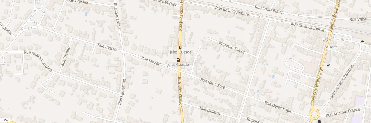 Plan du 76 Rue Jules Guesde à Thouars