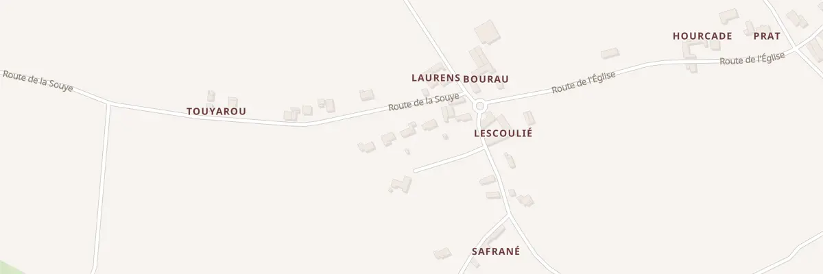 Plan du 5 Rte de la Souye à Gabaston