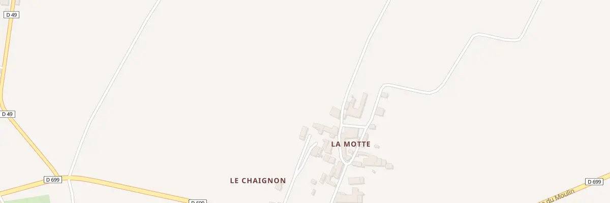 Plan du 5051 La Motte à Lignières-Ambleville