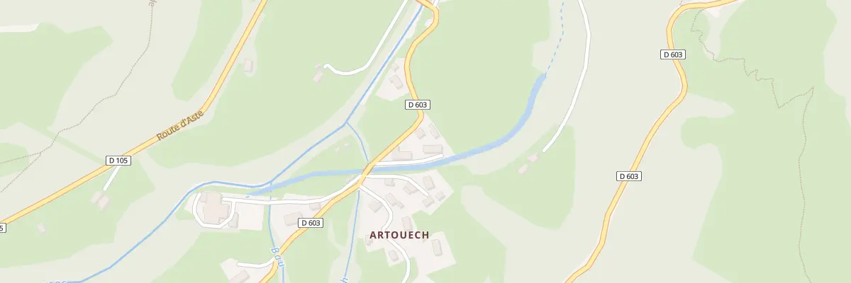 Plan du 17 Rte des Bordères à Arrens-Marsous