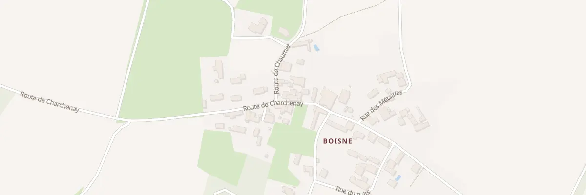 Plan du 22 Rte de Charchenay Boisne à Saint-Martin-de-Saint-Maixent