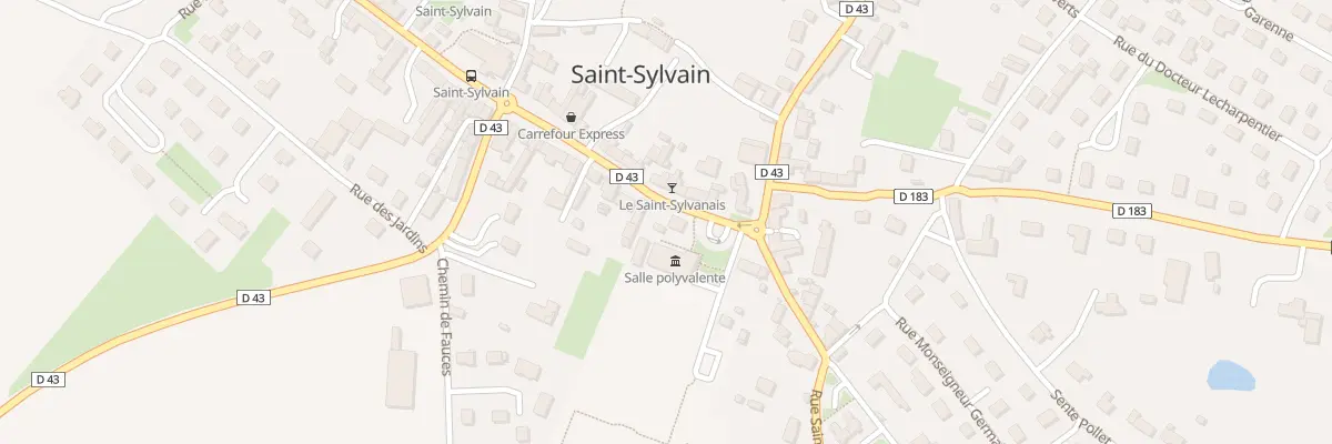 Plan du 18 Rue du Dix Huit Juillet 1944 à Saint-Sylvain