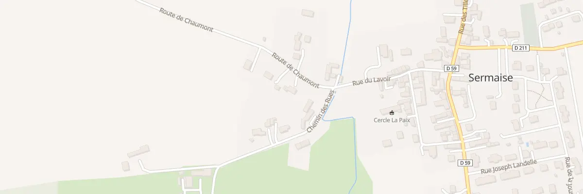 Plan du 5131 Rte de Chaumont à Sermaise