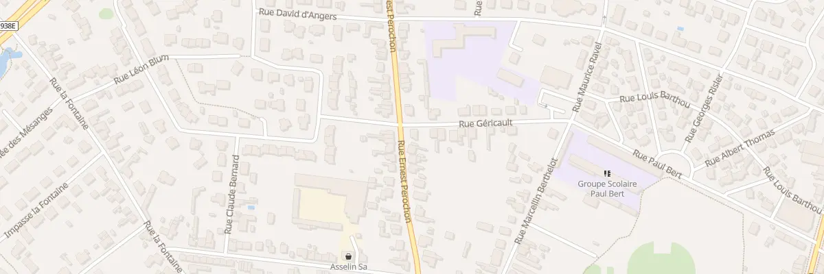 Plan du 2 Rue Géricault à Thouars