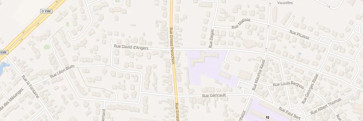 Plan du 56 Rue Ernest Pérochon à Thouars