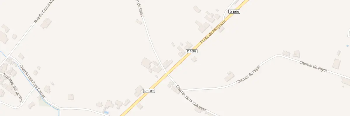Plan du 28 Rte de Périgueux à Pomerol