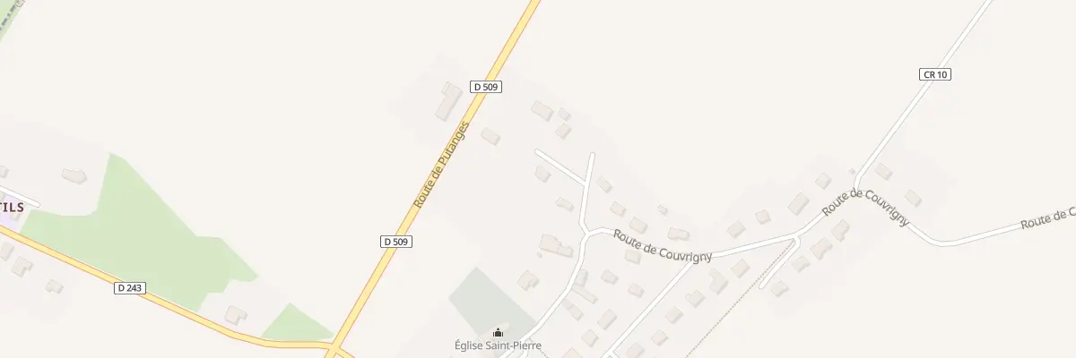 Plan du 1 Rte de Putanges à Saint-Pierre-du-Bû