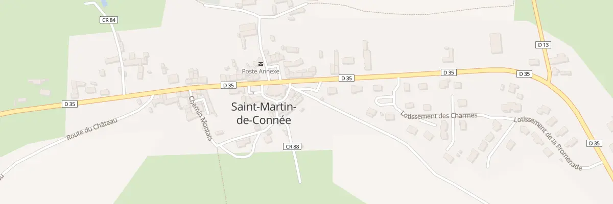 Plan du 1 Pl Jules Roussel à Vimartin-sur-Orthe