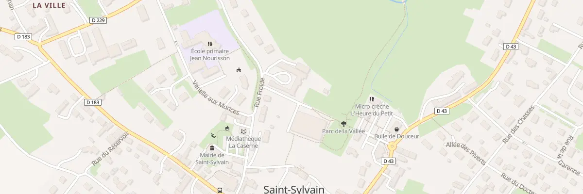 Plan du 10 Rue Froide à Saint-Sylvain