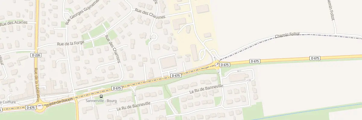 Plan du 8 Rte de Caen Sannerville à Sannerville