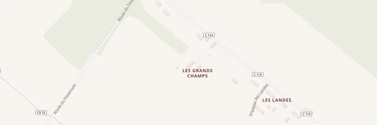Plan du 5045 Grands Champs à Cordey