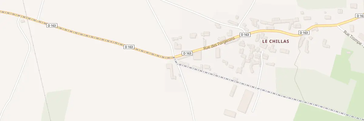 Plan du 1 Chem de Saint Hilaire à Luzay