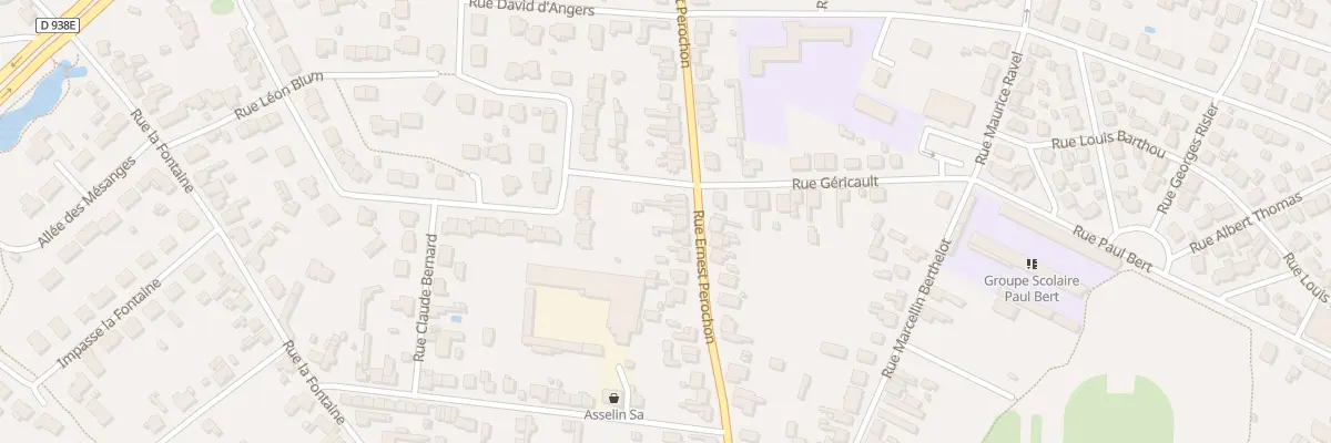 Plan du 47 Rue Ernest Pérochon à Thouars