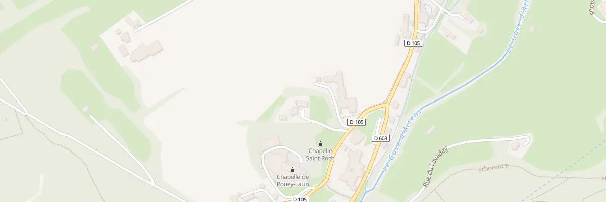 Plan du 4 Rte d’Asté à Arrens-Marsous