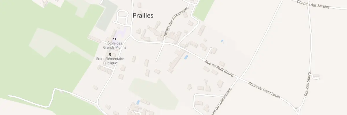 Plan du 14 Rue du Petit Bourg à Prailles-La Couarde