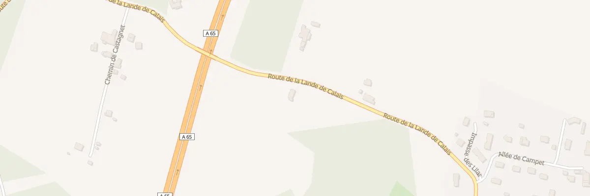 Plan du 47A Le Gahet à Cazats