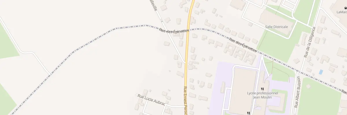 Plan du 1 Rue Alain Gerbault à Thouars