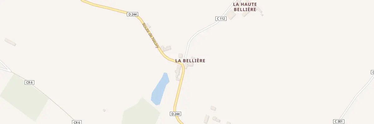 Plan du 5061 Belliere à Cordey